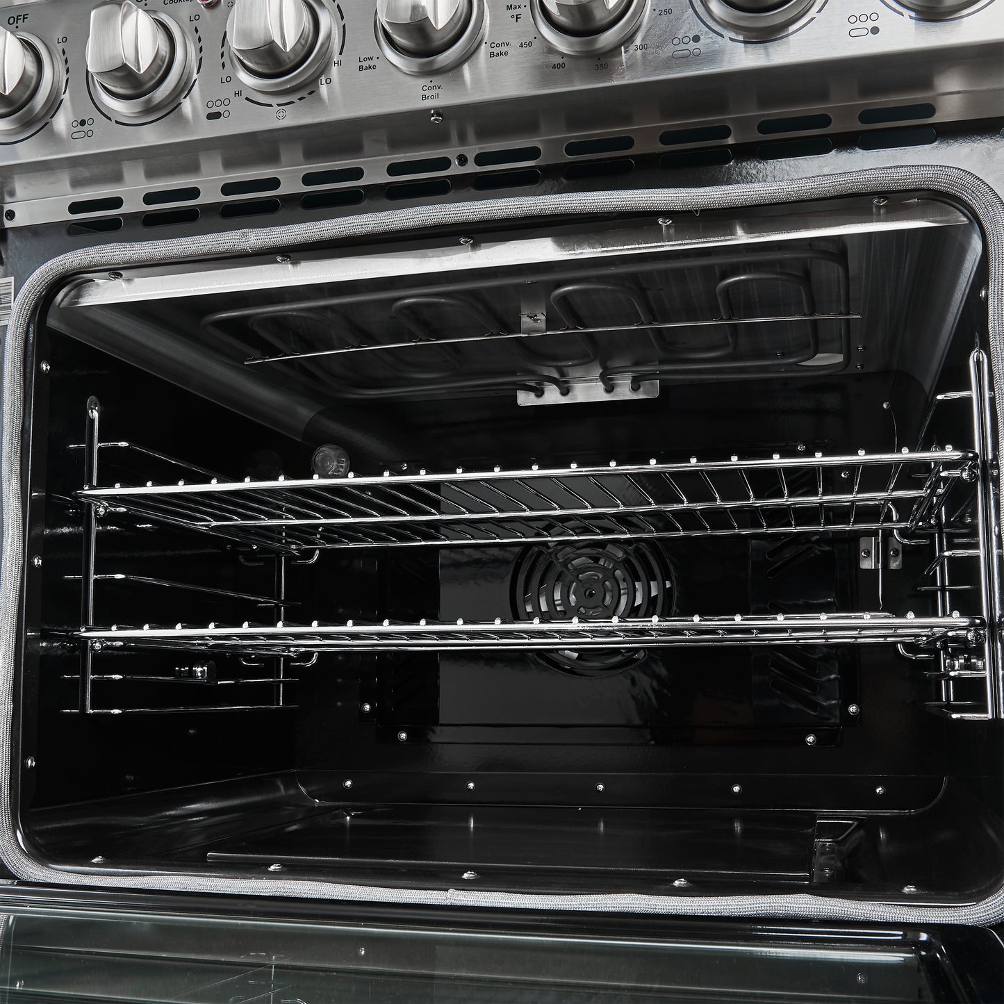 Cuisinière électrique indépendante Forno Paolo de 30-Inch, acier inoxydable, 4.38 cu.ft, four à convection véritable, écoénergétique - Forno Appliances