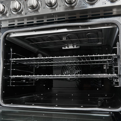 Cuisinière électrique indépendante Forno Paolo de 30-Inch, acier inoxydable, 4.38 cu.ft, four à convection véritable, écoénergétique - Forno Appliances