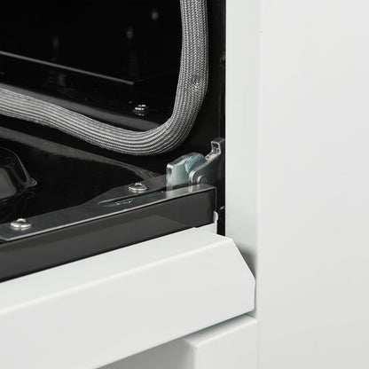 Forno Paolo cuisinière électrique autonome 30 pouces, blanche, 4,38 pi³, four à convection véritable, économe en énergie - Forno Appliances