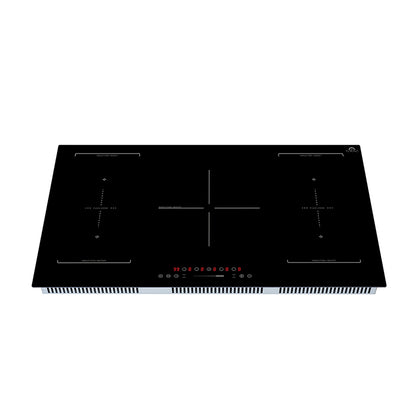 Forno Ornonzo 36-Inch Induction Cooktop, 5 Zones, 2 Flex-Zones, 10,200W Total Power, Touch Control, 9 Power Levels - Forno Appliances