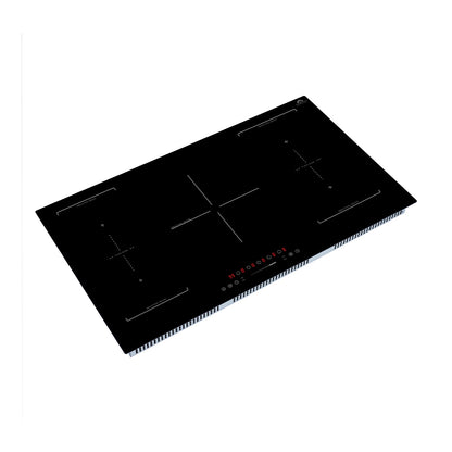 Forno Ornonzo 36-Inch Induction Cooktop, 5 Zones, 2 Flex-Zones, 10,200W Total Power, Touch Control, 9 Power Levels - Forno Appliances