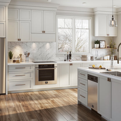 Forno Polo 18-Inch Built-In Stainless Steel Dishwasher, 8 Place Settings, ENERGY STAR Certified, 52 dBA - Forno Appliances