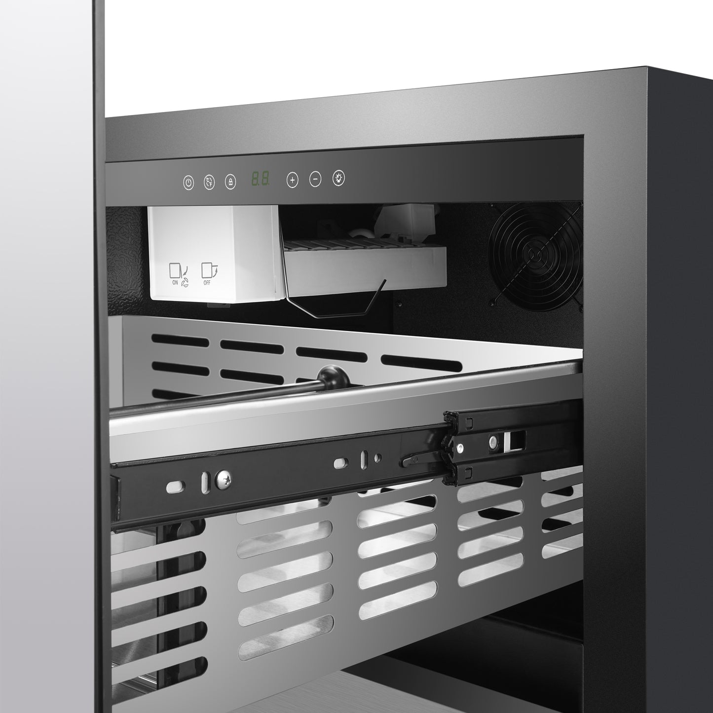 Forno Cosenza 24" Built-In Indoor/Outdoor Drawer Freezer with Ice Maker, 4.69 cu.ft. - Forno Appliances