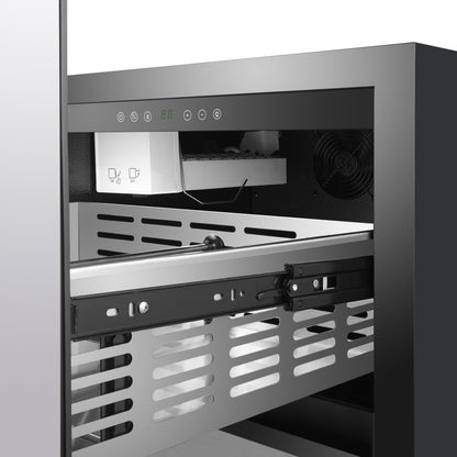 Forno Cosenza 24" Built-In Indoor/Outdoor Drawer Freezer with Ice Maker, 4.69 cu.ft. - Forno Appliances