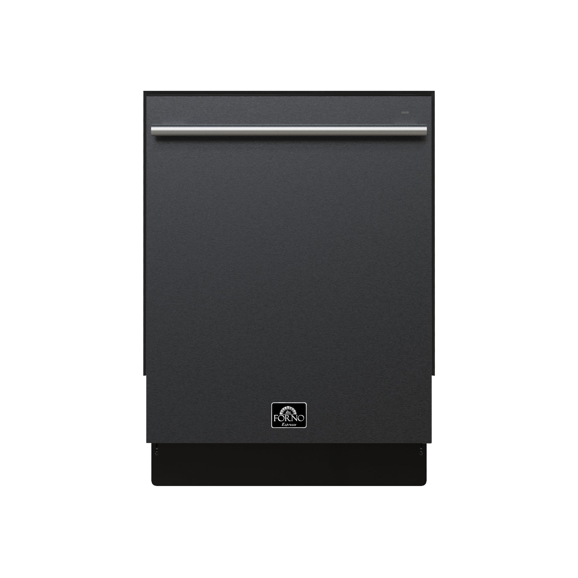 Forno Romano Espresso 24-Inch Built-In Dishwasher, Black Finish, Stainless Steel Tub, 49 dBA, Energy Star Certified - Forno Appliances