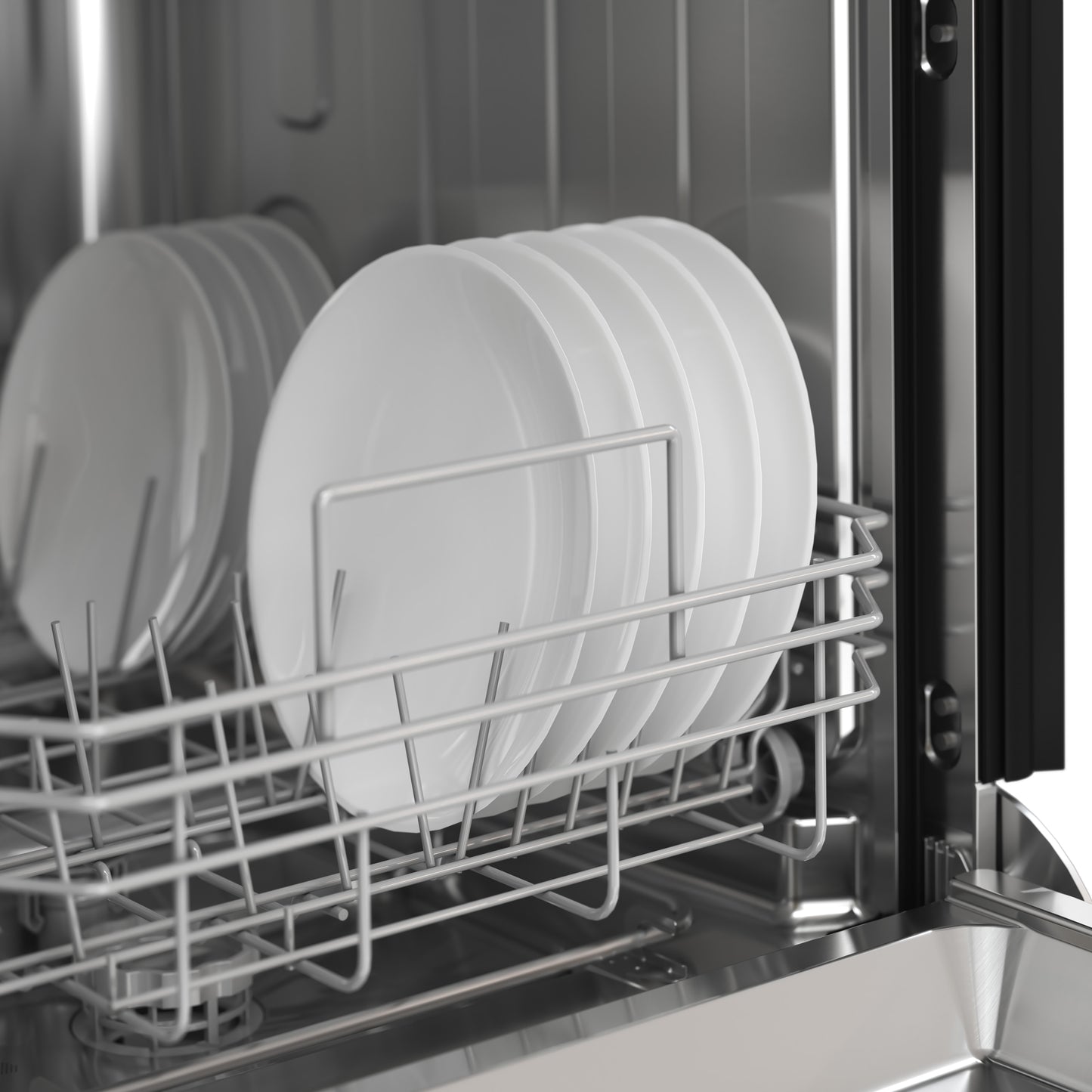 Forno Polo 18-Inch Built-In Stainless Steel Dishwasher, 8 Place Settings, ENERGY STAR Certified, 52 dBA - Forno Appliances