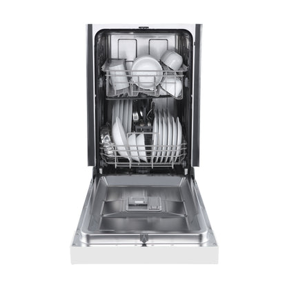 Forno Polo 18-Inch Built-In White Dishwasher, 8 Place Settings, ENERGY STAR Certified, 52 dBA - Forno Appliances