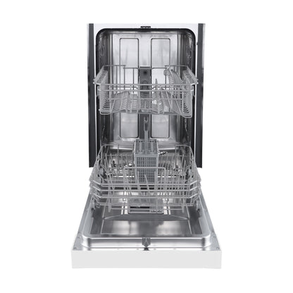Forno Polo 18-Inch Built-In White Dishwasher, 8 Place Settings, ENERGY STAR Certified, 52 dBA - Forno Appliances