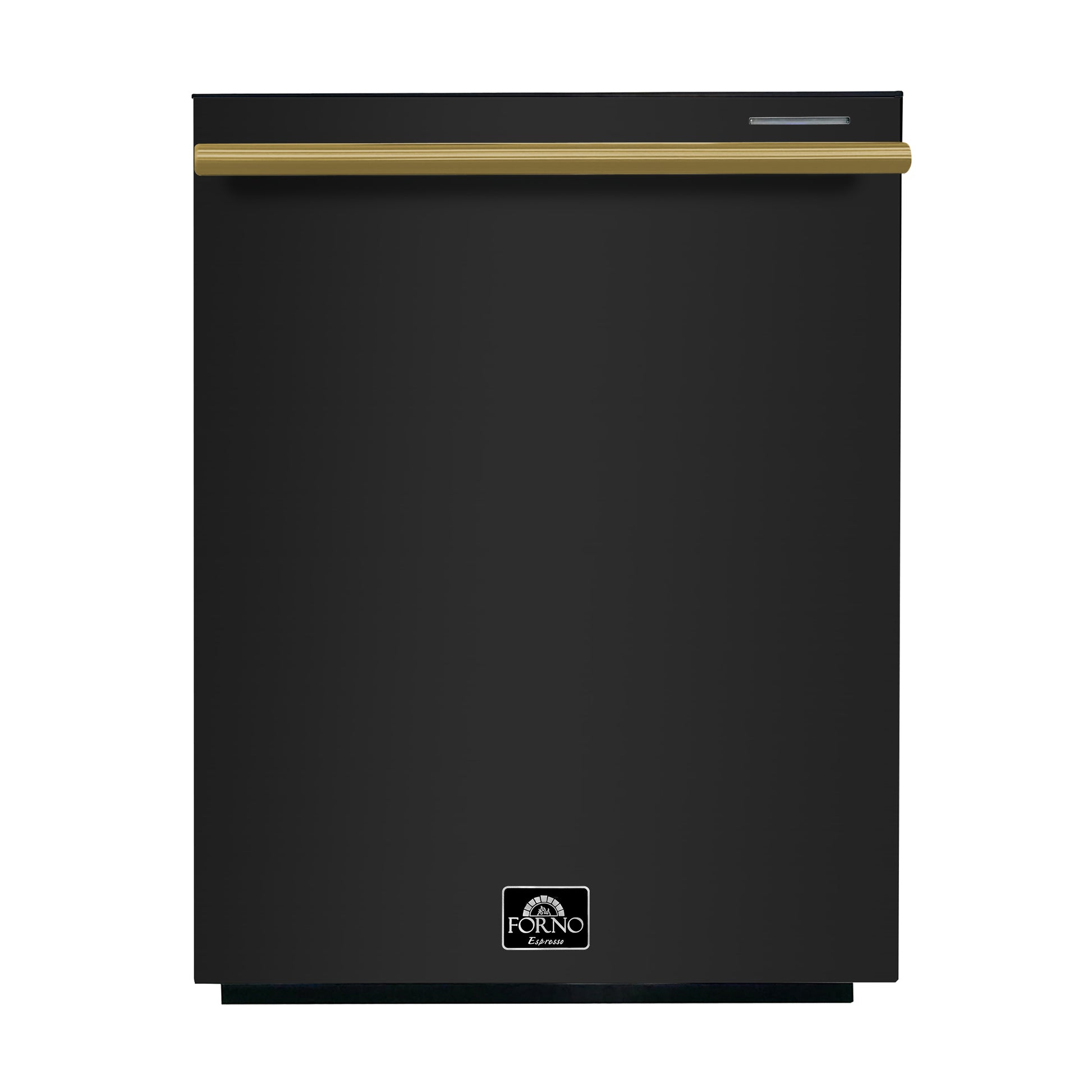 Forno Pozzo 24-Inch Built-In Tall Tub Top Control Dishwasher, Black, 49 dBA, Soil-Sensing Capable, ENERGY STAR - Forno Appliances