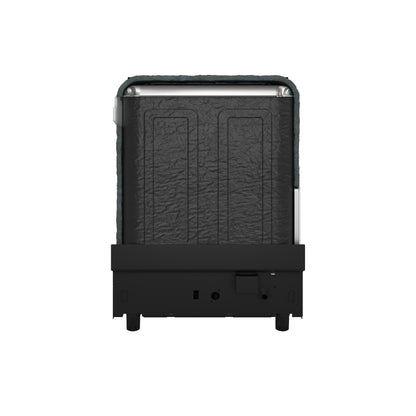 Forno Pozzo 24-Inch Built-In Tall Tub Top Control Dishwasher, Black, 49 dBA, Soil-Sensing Capable, ENERGY STAR - Forno Appliances