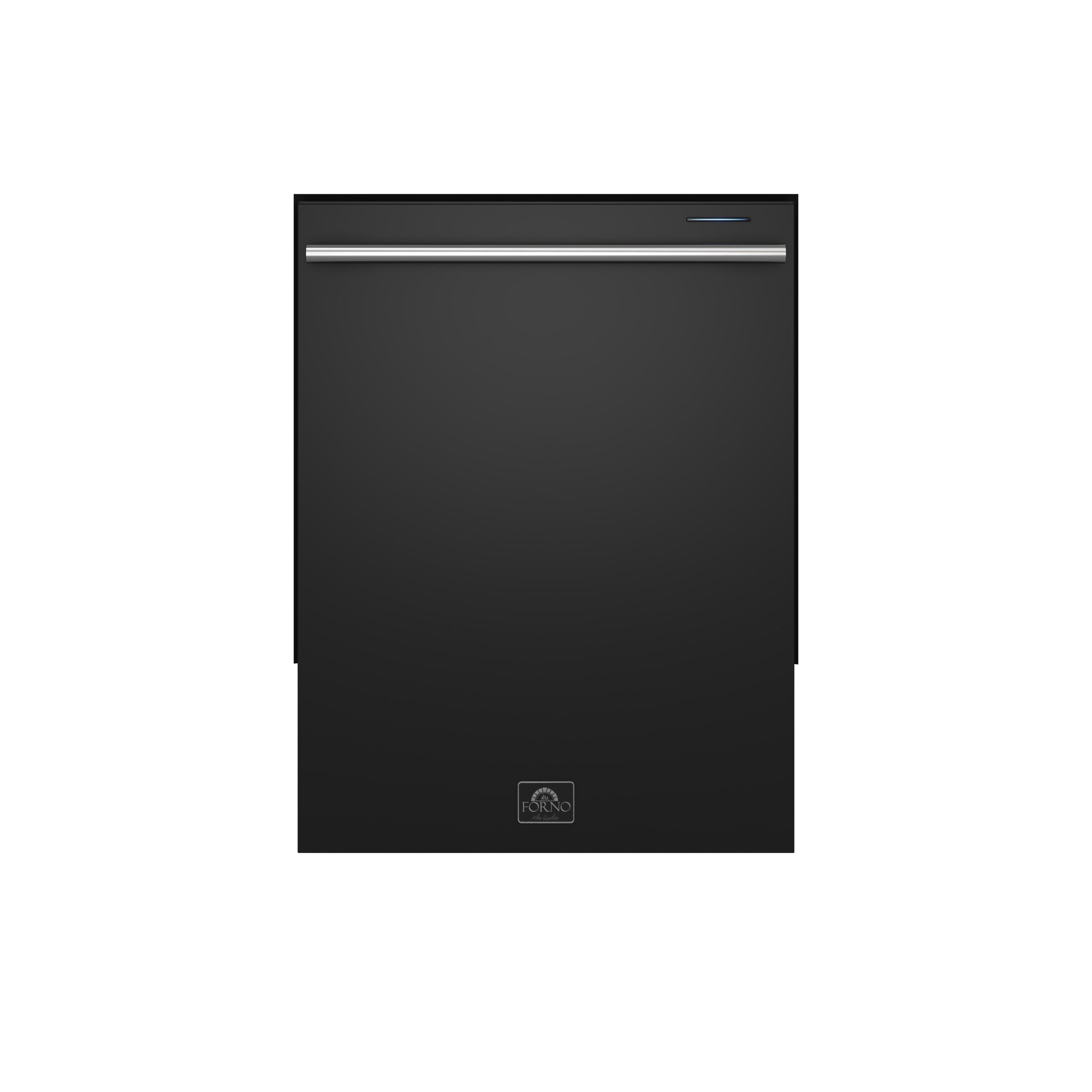 Forno Pozzo 24-Inch Built-In Tall Tub Top Control Dishwasher, Black, 49 dBA, Soil-Sensing Capable, ENERGY STAR - Forno Appliances
