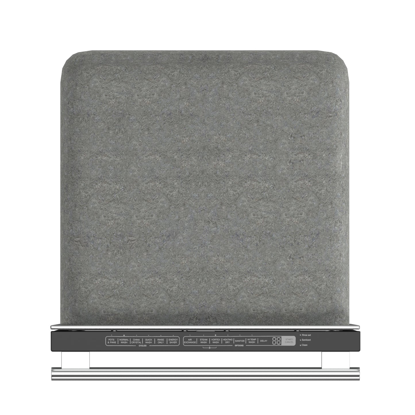 FORNO 5-Piece SS Kitchen Bundle - 48" Gas Range, 60" SxS Fridge, 48" Range Hood, 24" DW, 30" MW - Forno Appliances