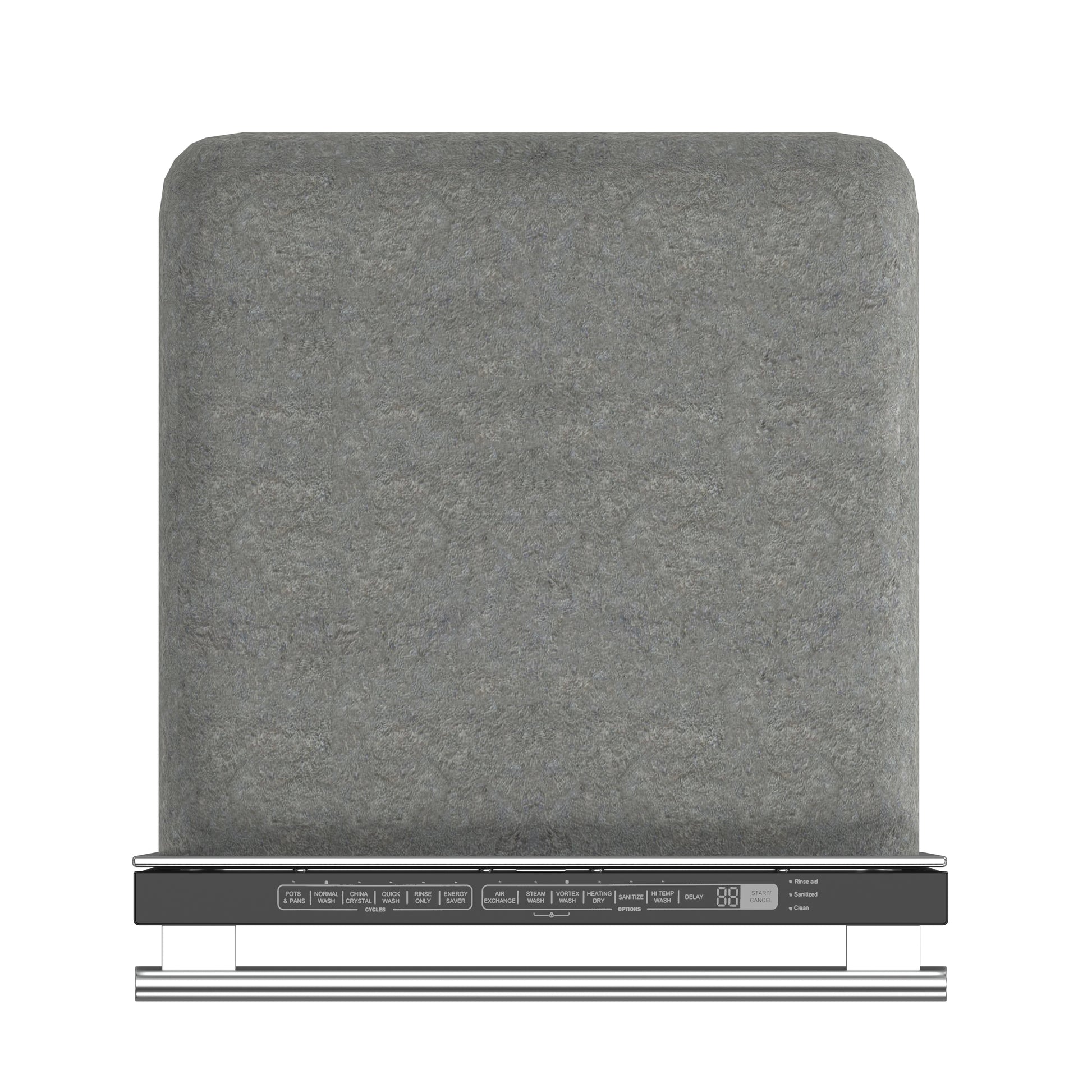 FORNO 5-Piece SS Kitchen Bundle - 48" Gas Range, 60" SxS Fridge, 48" Range Hood, 24" DW, 30" MW - Forno Appliances