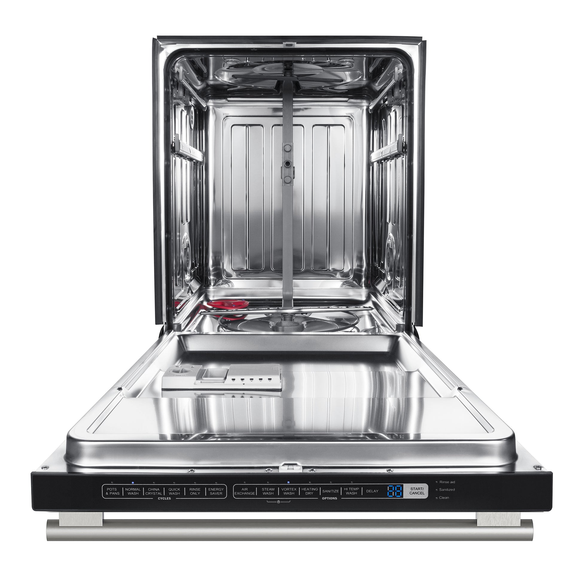 Forno Pozzo 24-Inch Built-In Tall Tub Top Control Dishwasher, White, 49 dBA, ENERGY STAR Certified - Forno Appliances