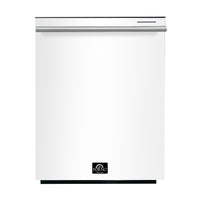 Forno Pozzo 24-Inch Built-In Tall Tub Top Control Dishwasher, White, 49 dBA, ENERGY STAR Certified