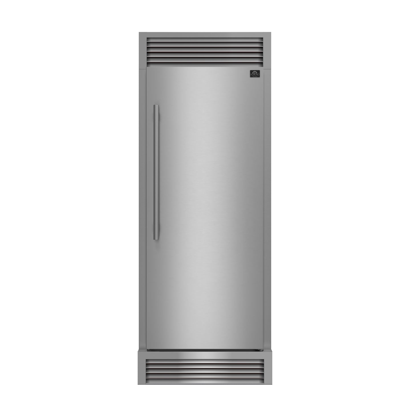 Forno Maderno 28-Inch Built-In Convertible Refrigerator, 13.6 cu.ft, Right Swing, Decorative Grill, ENERGY STAR Certified - Forno Appliances
