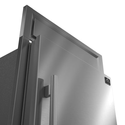 Réfrigérateur convertible encastrable Forno Maderno 28-Inch, 13.6 cu.ft, ouverture à droite, grille décorative, certifié ENERGY STAR - Forno Appliances