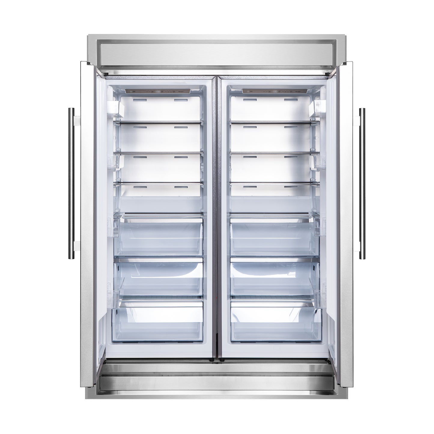 FORNO Premium 2-Piece Kitchen Bundle - Galiano 48" Stainless Steel Dual Fuel Range, Forno Maderno 2-28 " Wide Units with Decorative Trim - FBDL-017-03CAUS - Forno Appliances