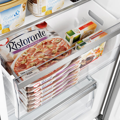 Forno Maderno 2-28-Inch Wide Convertible Refrigerator/Freezer, Decorative Trim, 27.2 cu.ft, 84-Inch High, ENERGY STAR Certified - Forno Appliances