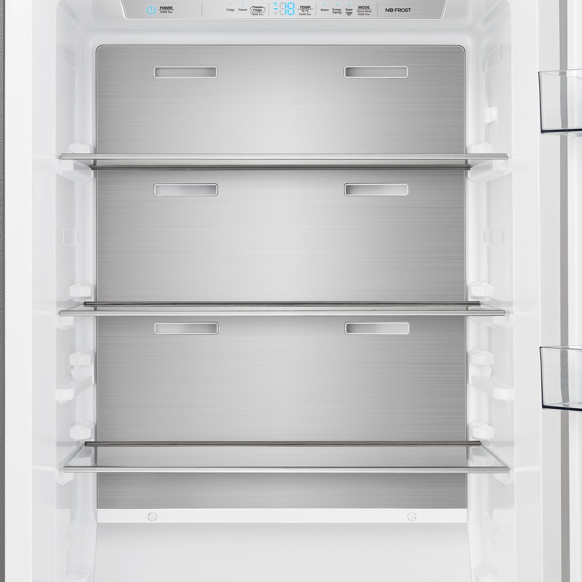 Forno Maderno 2-28-Inch Wide Convertible Refrigerator/Freezer, Decorative Trim, 27.2 cu.ft, 84-Inch High, ENERGY STAR Certified - Forno Appliances