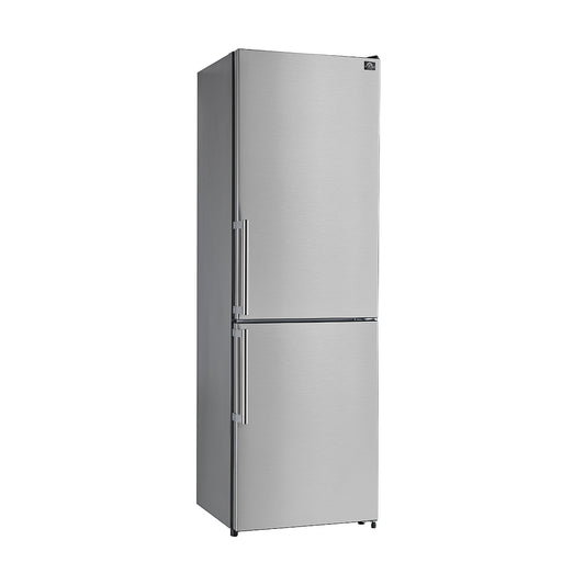 Forno Guardia 24-Inch Bottom Freezer Refrigerator, Right Swing, 10.8 cu.ft, ENERGY STAR Certified - Forno Appliances