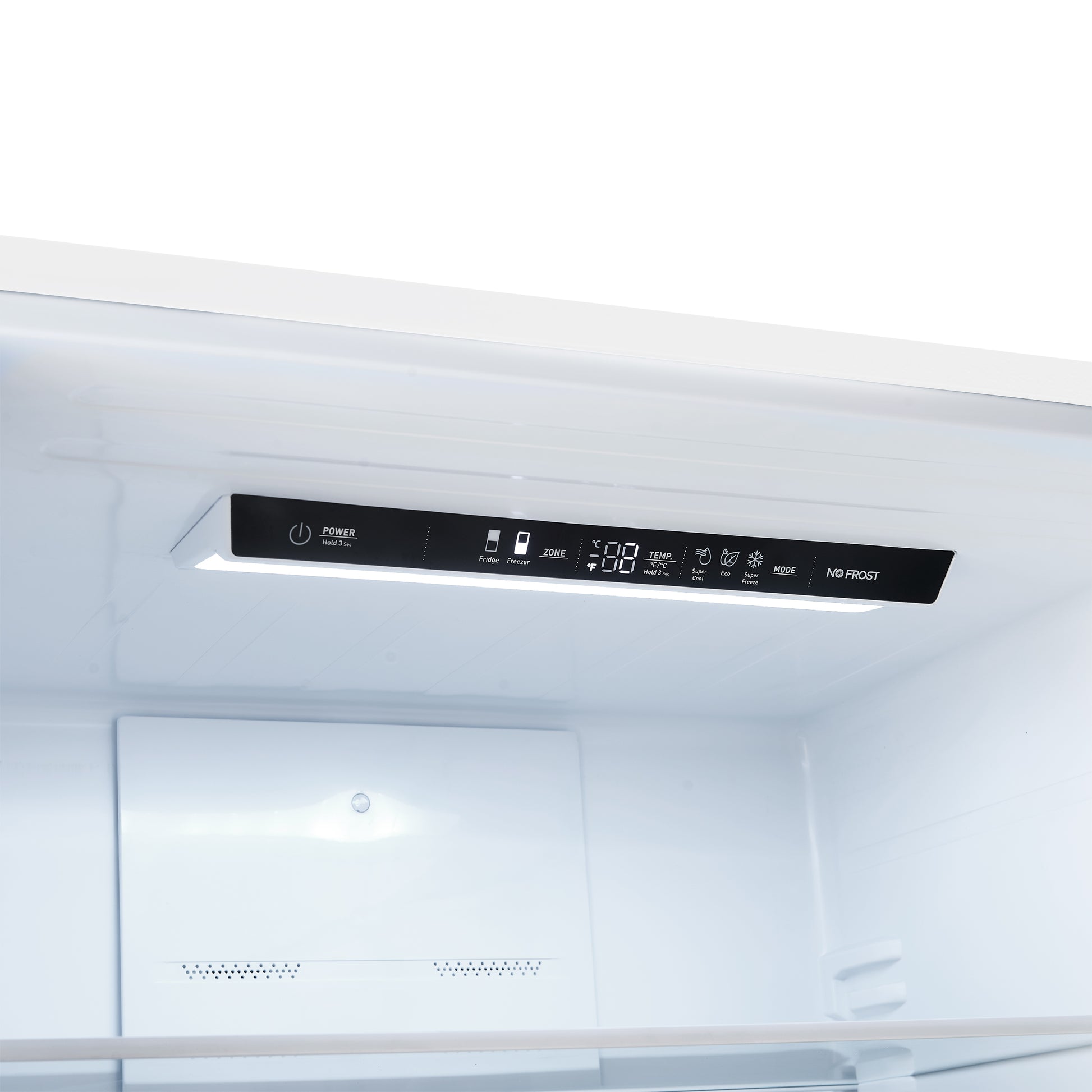 Forno Milano Espresso 31-Inch Bottom Freezer Refrigerator, White, 17.2 cu.ft Capacity, Energy Efficient - Forno Appliances