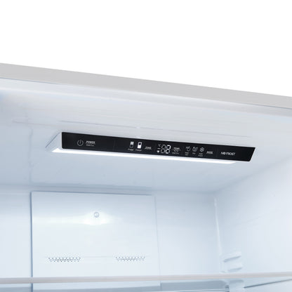 Réfrigérateur Forno Milano Espresso à congélateur inférieur en acier inoxydable de 31-Inch, 17.2 cu.ft., machine à glaçons intégrée, ENERGY STAR - Forno Appliances