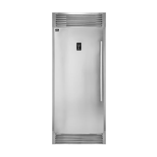 Forno Rizzuto 28-Inch Upright Convertible Freezer, 32-Inch Wide, Left Swing, Decorative Grill, ENERGY STAR Certified - Forno Appliances