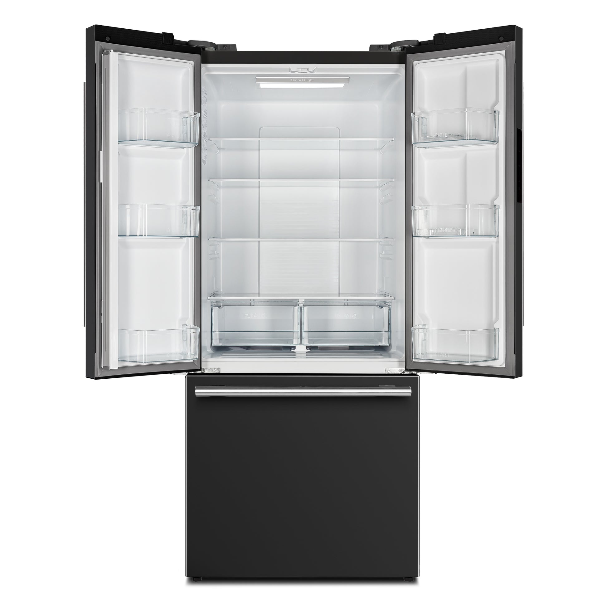 FORNO 2-Piece Black Kitchen Bundle - 30" Electric Range and 31" Bottom Freezer Refrigerator - Forno Appliances