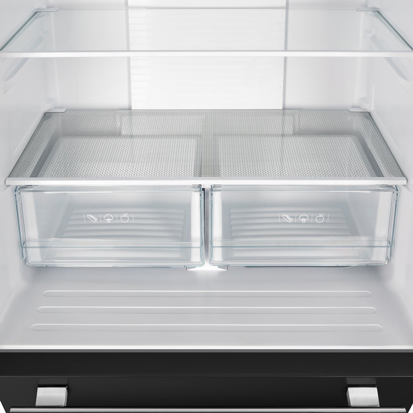 FORNO 2-Piece Black Kitchen Bundle - 30" Electric Range and 31" Bottom Freezer Refrigerator - Forno Appliances