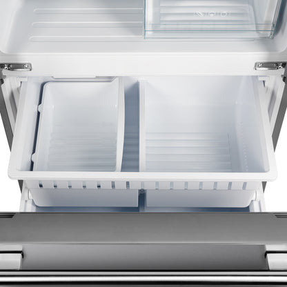 FORNO 2-Piece SS Kitchen Bundle - 30" Electric Range and 31" Bottom Freezer Refrigerator - Forno Appliances