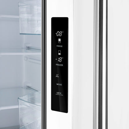 FORNO 2-Piece White Kitchen Bundle - 30" Induction Range and 31" Bottom Freezer Refrigerator - Forno Appliances