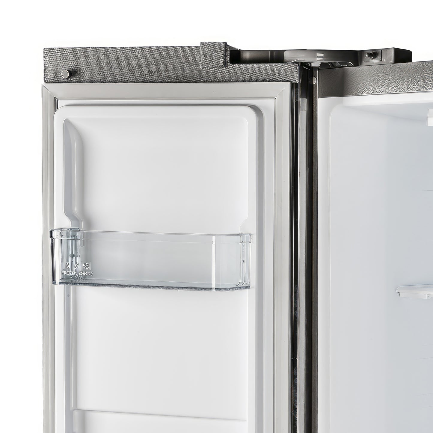 Forno Salerno 33-Inch Side-by-Side Stainless Steel Refrigerator, 15.6 cu.ft, ENERGY STAR Certified - Forno Appliances