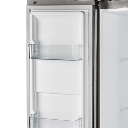 Forno Salerno 37-Inch Built-In Stainless Steel Refrigerator, 15.6 cu.ft, Decorative Grill, ENERGY STAR Certified - Forno Appliances