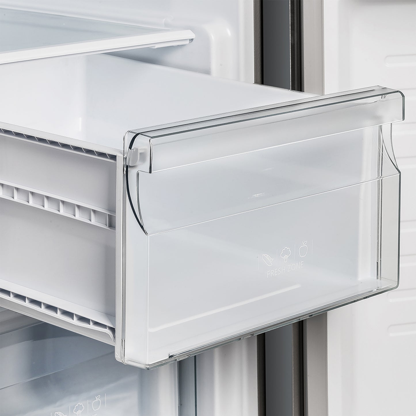 Forno Salerno 37-Inch Built-In Stainless Steel Refrigerator, 15.6 cu.ft, Decorative Grill, ENERGY STAR Certified - Forno Appliances