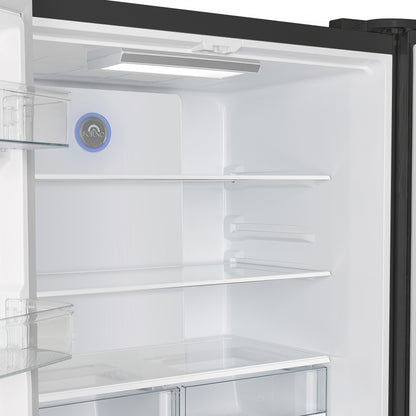 FORNO 2-Piece Black Kitchen Bundle - 30" Induction Range and 36" Bottom Freezer Refrigerator - Forno Appliances