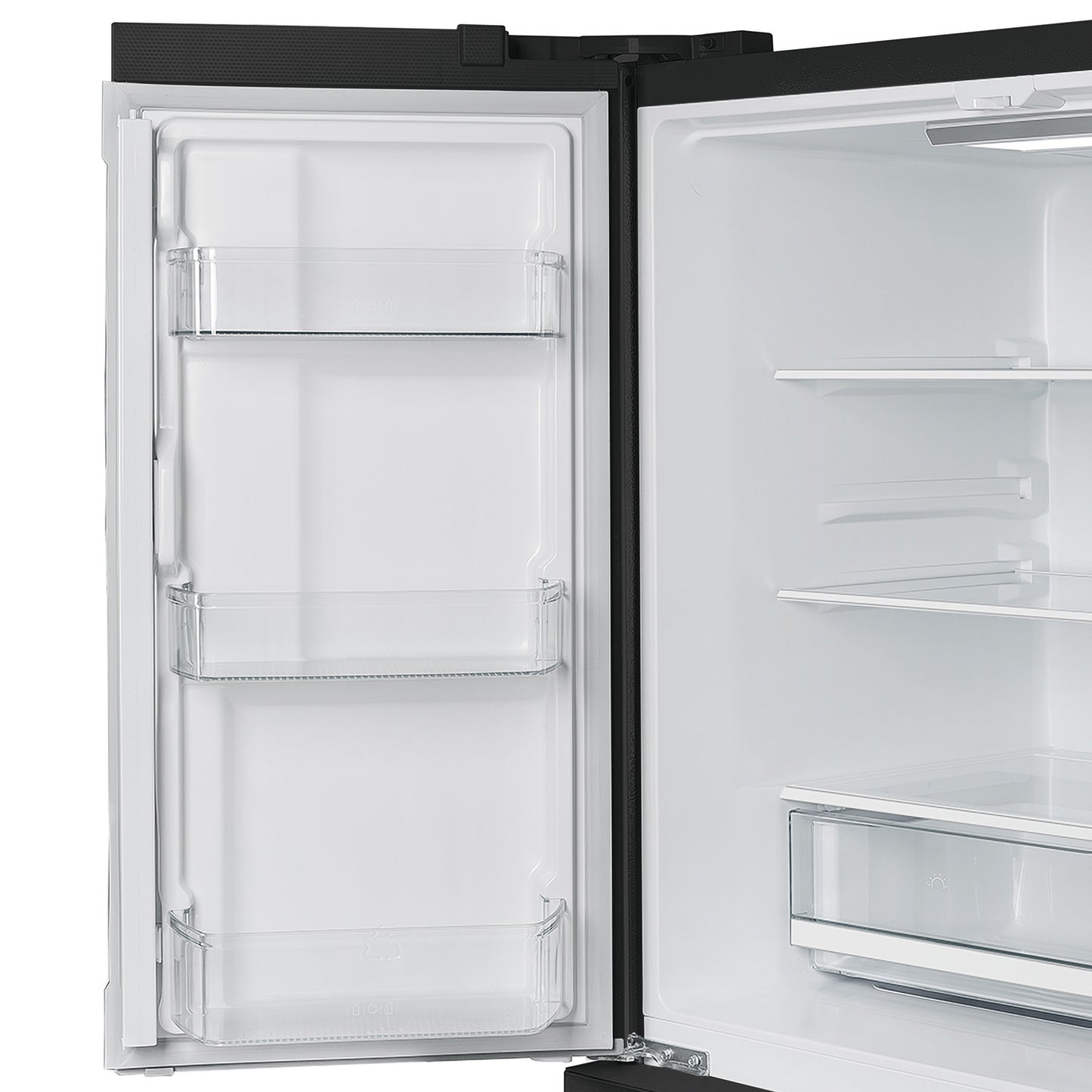 FORNO 2-Piece Black Kitchen Bundle - 30" Induction Range and 36" Bottom Freezer Refrigerator - Forno Appliances