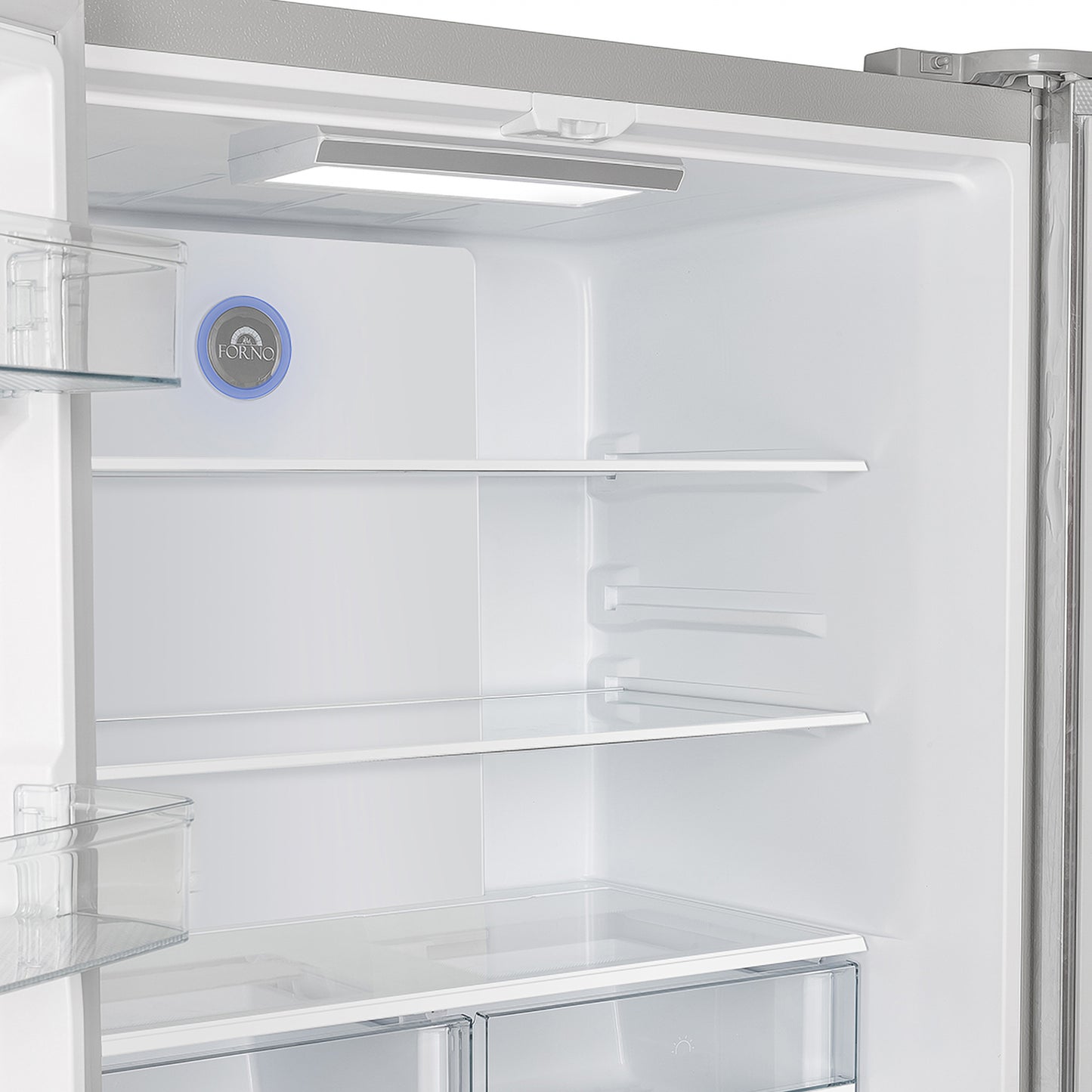 FORNO 2-Piece SS Kitchen Bundle - 30" Induction Range and 36" Bottom Freezer Refrigerator - Forno Appliances