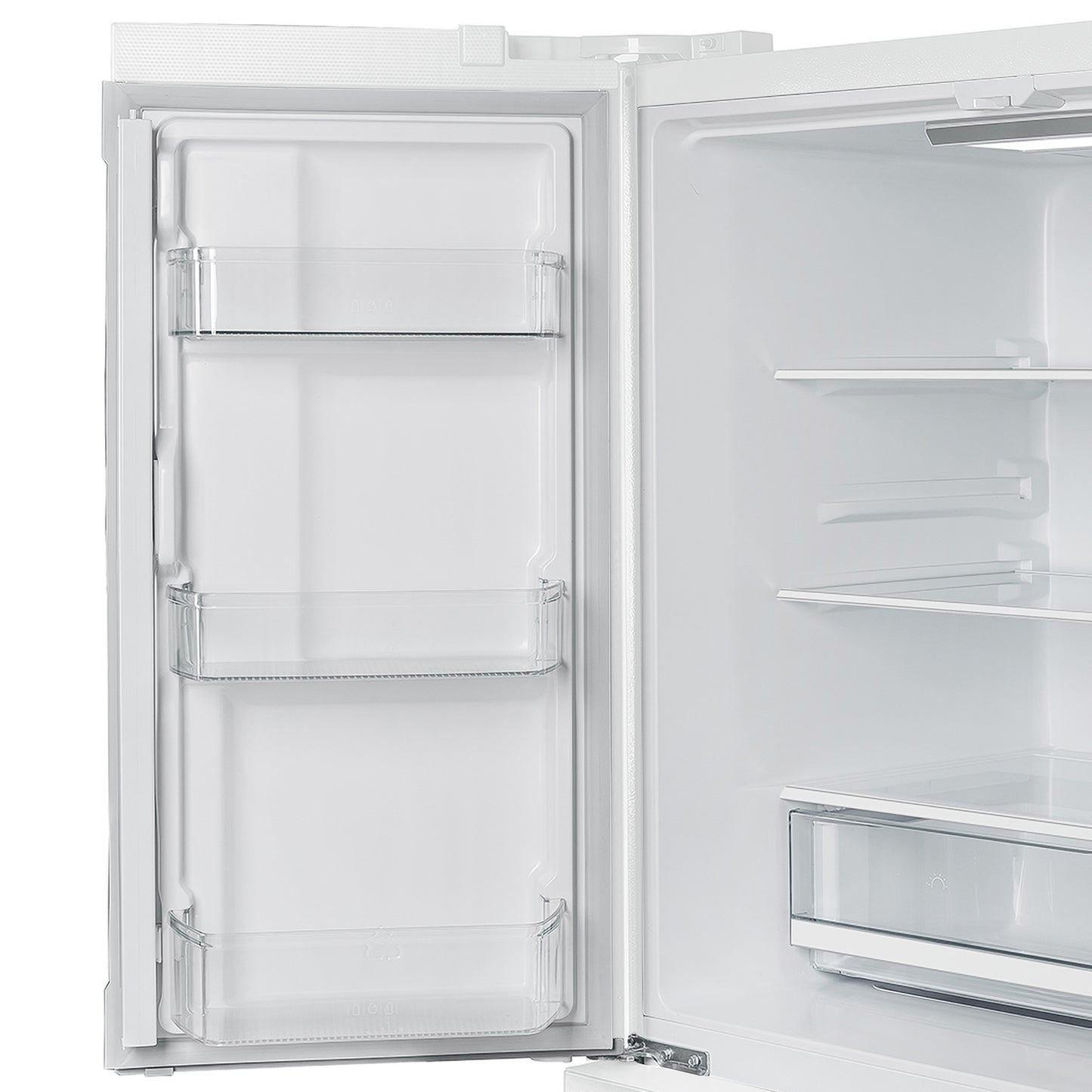 Forno Moena Espresso 36-Inch White French Door Refrigerator, 19.2 Cu. Ft., Frost-Free, Automatic Ice Maker, ENERGY STAR Certified - Forno Appliances