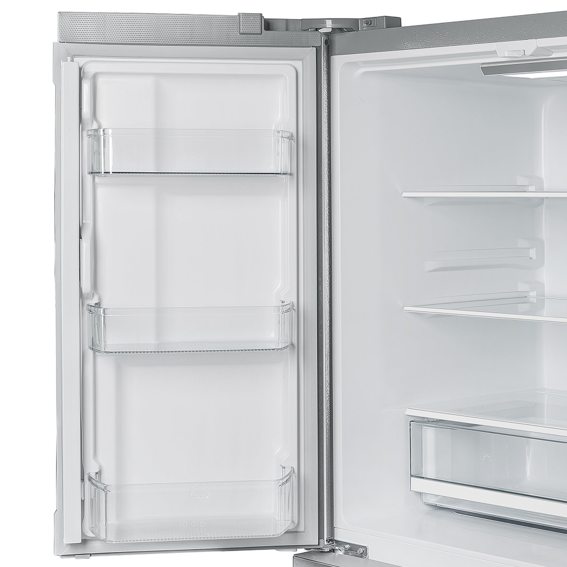 Forno Moena 40-Inch French Door Refrigerator, Stainless Steel, 19.2 cu.ft, Decorative Grill, ENERGY STAR Certified - Forno Appliances