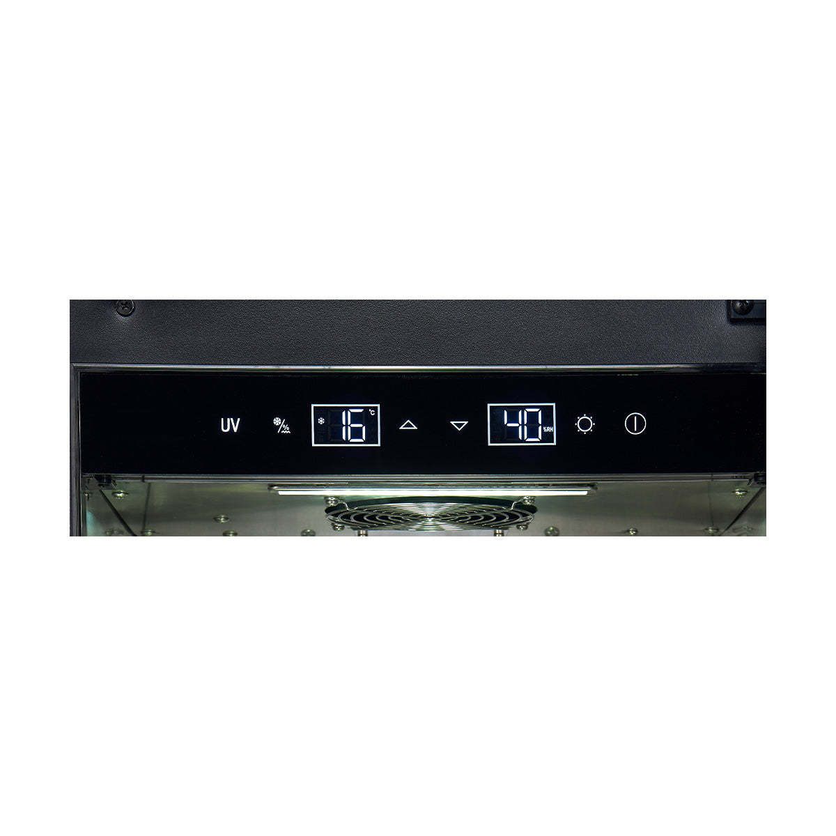 Forno Asciutto 17-Inch Dry Aging Cabinet, Stainless Steel 304, 1.84 cu.ft, LED Lighting, Adjustable Shelves - Forno Appliances