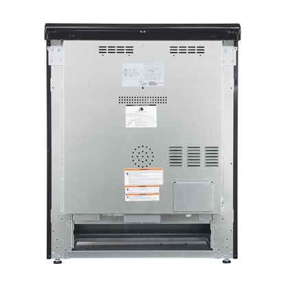 FORNO 2-Piece SS Kitchen Bundle - 30" Electric Range and 36" Bottom Freezer Refrigerator - Forno Appliances