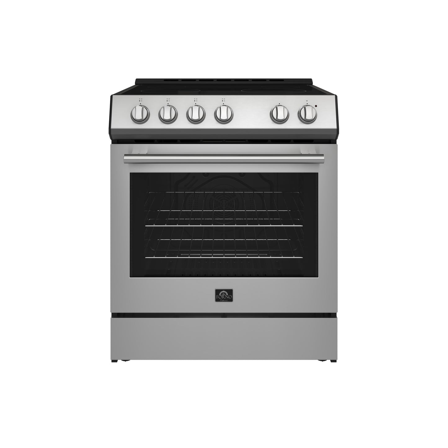 Cuisinière électrique Forno Leonardo Espresso de 30 po en acier inoxydable, vraie convection, écoénergétique - Forno Appliances