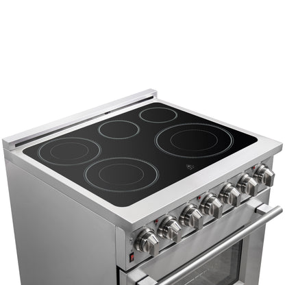 Forno Massimo 30-Inch Freestanding Electric Range, True Convection Oven - Forno Appliances