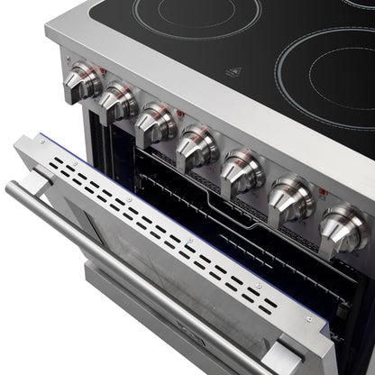 Forno Massimo 30-Inch Freestanding Electric Range, True Convection Oven - Forno Appliances
