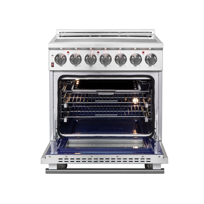 Forno Massimo 30-Inch Freestanding Electric Range, True Convection Oven - Forno Appliances
