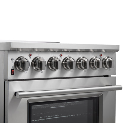 Forno Massimo 30-Inch Freestanding Electric Range, True Convection Oven - Forno Appliances