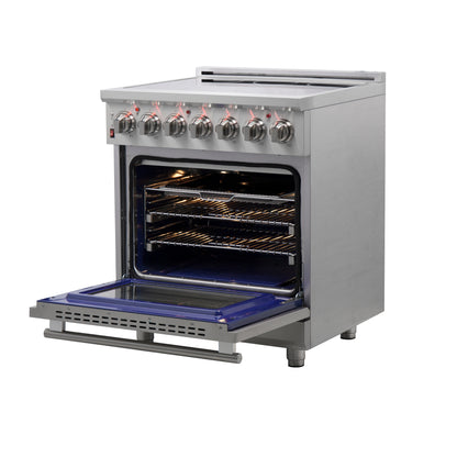 Forno Massimo 30-Inch Freestanding Electric Range, True Convection Oven - Forno Appliances
