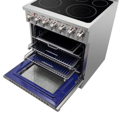 Forno Massimo 30-Inch Freestanding Electric Range, True Convection Oven - Forno Appliances