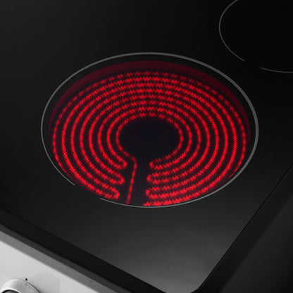 FORNO Ensemble de cuisine Premium 4 pièces - cuisinière électrique 30", hotte 30", réfrigérateur à portes françaises 31", lave-vaisselle encastré 24", acier inoxydable - FBDL-010-01CA - Forno Appliances